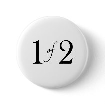 1 of 2 (twins) buttons