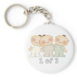 1 of 3 Triplets Key Chains