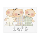 1 of 3 Triplets Post Cards