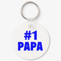 #1 Papa keychains by CelebrationZazzle #1 Papa keychains