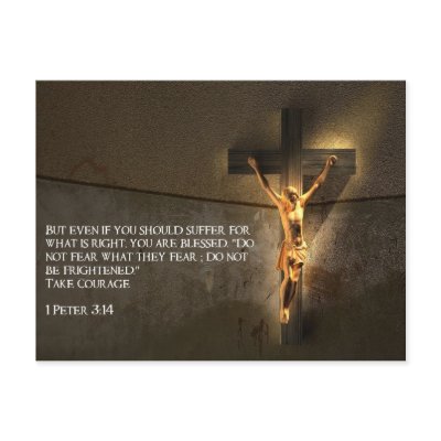 1 Peter 3:14 Post Cards by hewalkswithme