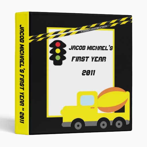 1" Photo Binder Scrapbook Construction
