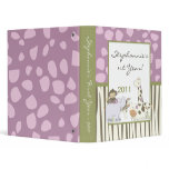 1" Photo Binder Scrapbook Jacana Girl Jungle Zoo