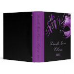 1" Photo Binder Scrapbook Mis XV Purple Lilac