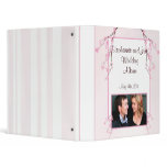 1" Photo Binder Scrapbook Pink Cherry Blossom