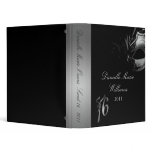 1" Photo Binder Scrapbook Sweet 16 Silver Black