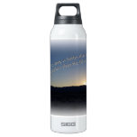 1 Samuel 15:22 Sunset White Border 16 Oz Insulated SIGG Thermos Water Bottle