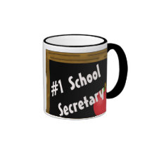 #1 School Secretary Mug
