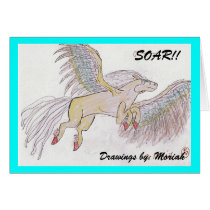 1, SOAR!! , Drawings by: Moriah cards by Nakila93 1, SOAR!! , Drawings by: Moriah cards