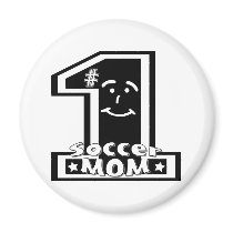 #1 Soccer Mom magnets by SportsZone #1 Soccer Mom magnets