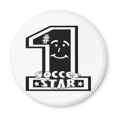#1 Soccer Star Fridge Magnets by SportsZone