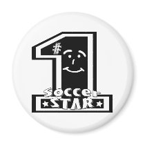 #1 Soccer Star magnets by SportsZone #1 Soccer Star magnets