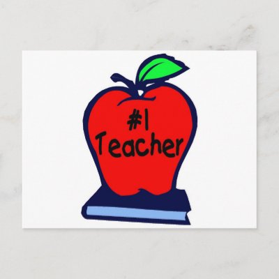 Number+1+teacher+apple