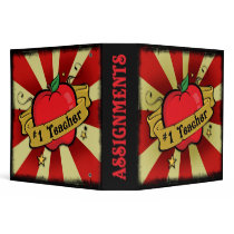 #1 Teacher Assignments Binder (tattoo style).
