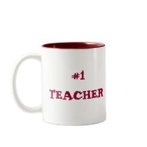 #1 Teacher Mug
