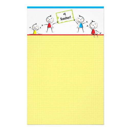 1 Teacher Stationery Zazzle