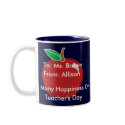 #1 Teacher's Mug-Customize