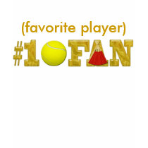 #1 Tennis Fan t-shirts by marilynstraus #1 Tennis Fan t-shirts
