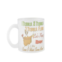 1 Tequila 2 Tequila 3 Tequila Floor Mugs