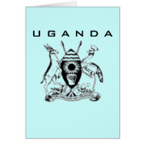 #1 Uganda Card by AFRICANKOKO #1 Uganda Card