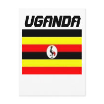#1 Uganda PostCard by AFRICANKOKO #1 Uganda PostCard