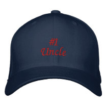 #1, Uncle-Embroidered Hat embroidered hats
