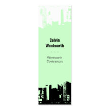 1 Up 1 Down Downtown Business Card Template