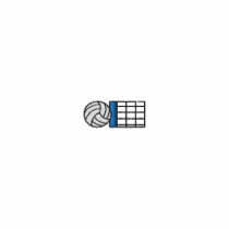 1" Volleyball embroidered shirts by ZazzleEmbroidery 1" Volleyball embroidered shirts
