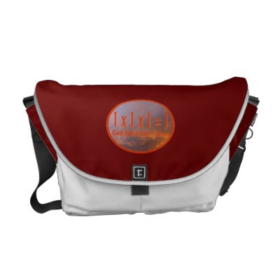1 x 1 x 1 = 1 courier bag by Christian_Art