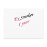 1 year ex-smoker postcards