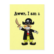 1 year old pirate boy postcards by jsoh 1 year old pirate boy postcards