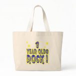 1 Year Olds Rock! (Blue) Tote Bag