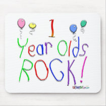 1 Year Olds Rock ! Mouse Mats