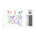 1 Year Olds Rock ! Postage Stamps