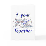 1 Year Together Cards