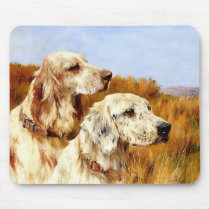 1a Two Setters by Arthur Wardle mousepads by VintagePets 1a Two Setters by Arthur Wardle mousepads
