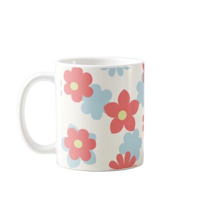 1ai Florals Coffee Mug by CreativeColours