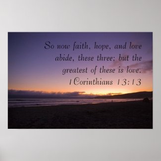 1Corinthians 13:13 print