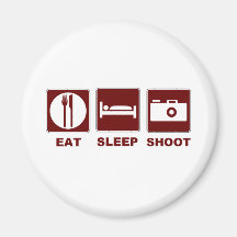 1eat sleepBlankSHOOT Magnet
