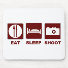 1eat sleepBlankSHOOT Mouse Pads