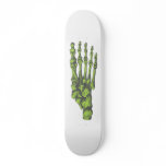 1Foot Down Dark Green Skate Board Deck