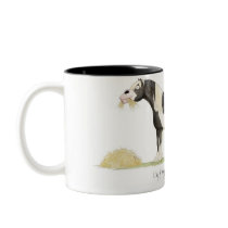 '1kg of hay = 100kg of poop!' Mug.