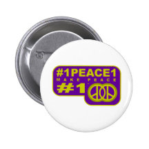 #1peace1 twitter peace maker T-shirts Pins