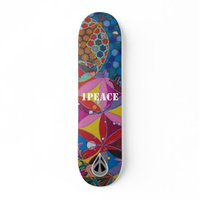 1PEACE "AWE" SKATE BOARD DECKS by 1PEACE