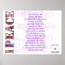 1PEACE "BE ROCK n ROLL" Print