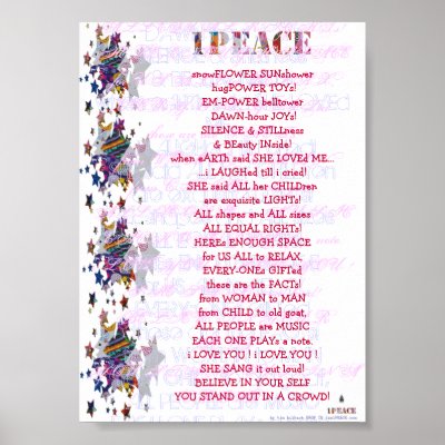 1PEACE "eARThpoem" Print by 1PEACE