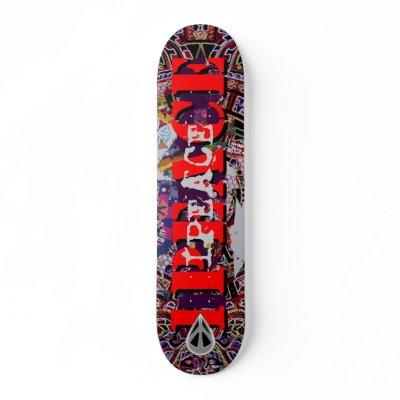 1PEACE "flyin skabanski" Skateboard Decks by 1PEACE