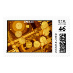 1PEACE "GOLDEN BEing" Postage Stamps