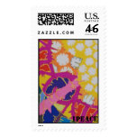 1PEACE "happiness" Postage Stamp
