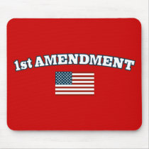 1st Amendment American Flag Mousepads